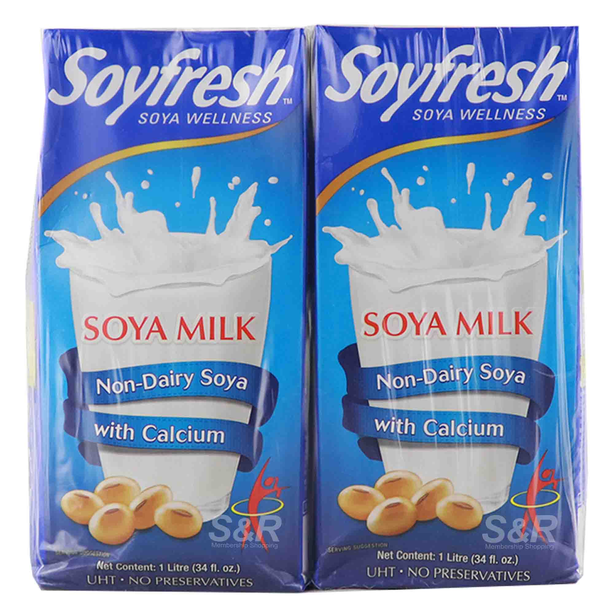 Soyfresh Non-Dairy Soya Milk with Calcium 4pcs